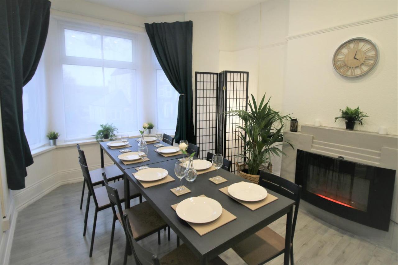 Free Local Parking - Fast Wifi - Sleeps 10 Guests By Property Promise Cardiff Exteriör bild